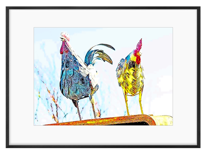 Metal Chickens